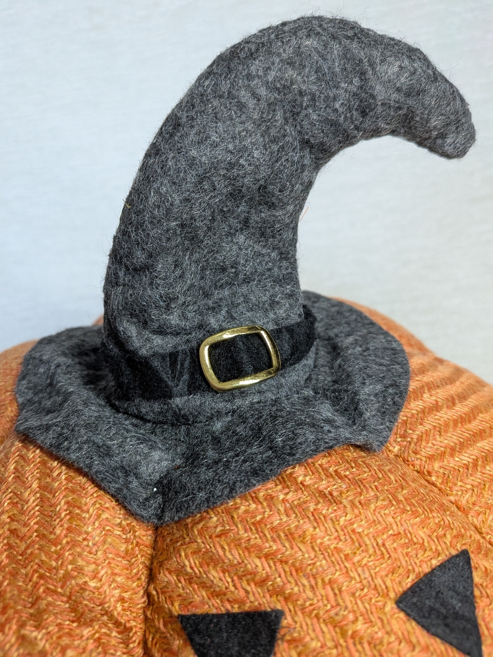 Halloween Pumpkin and Ghost Plushes- Shelf Sitters Fireplace mantel Decor - Picture 4 of 16